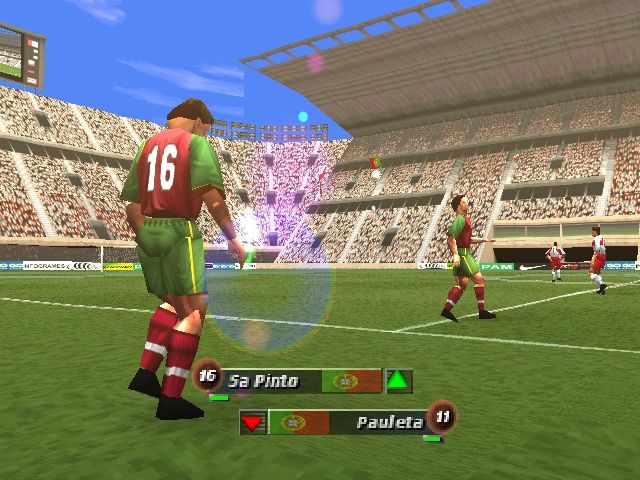 Ronaldo V-Football screenshot 3 for Playstation